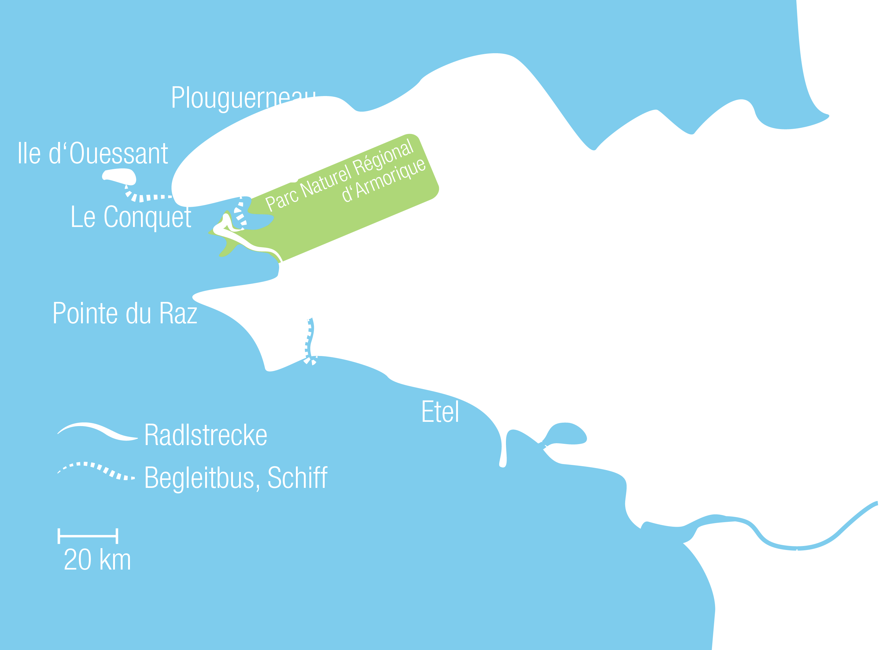 Bretagne Karte